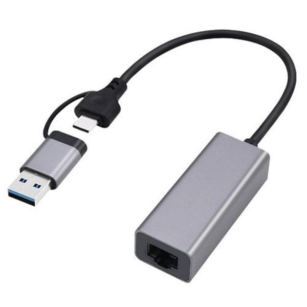 CABLEXPERT USB3.1-TYPEC GIGABIT NETWORK ADAPTER SPACE GREY