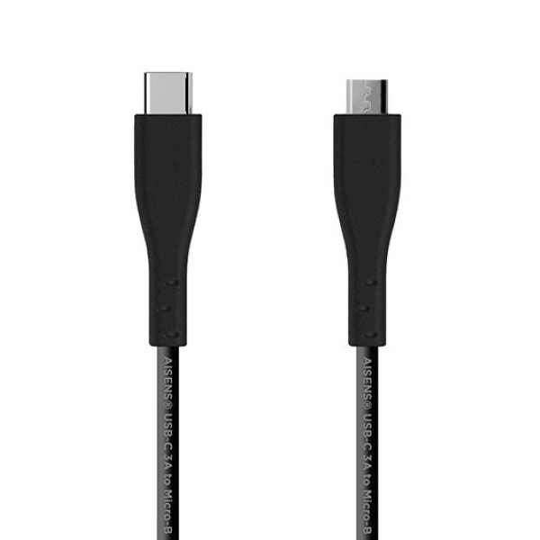 AISENS CABLE USB TYPE C 2.0 M TO MICRO USB M 2M