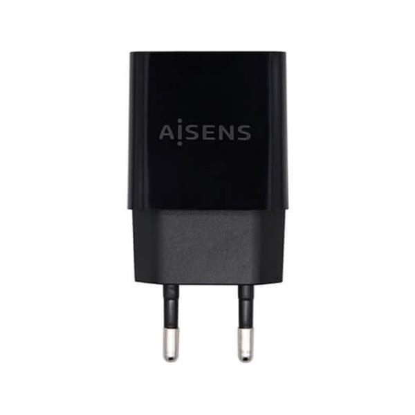 AISENS HIGH EFFICIENCY USB CHARGER   BLACK