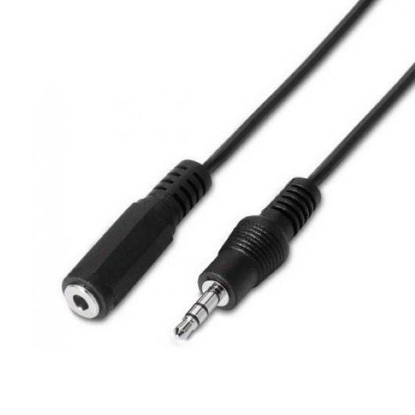 AISENS AUDIO CABLE 1XJACK-3.5M TO 1XJACK-3.5H 3M