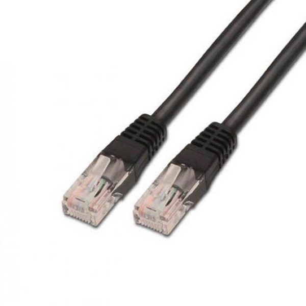 AISENS NETWORK CABLE UTP CAT6 RJ45 0.5M BLACK