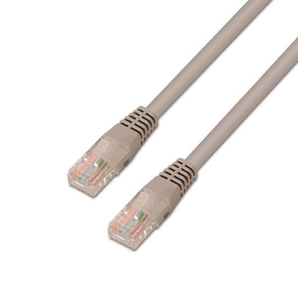 AISENS CABLE NETWORK UTP CAT6 RJ45 0.5 M GRAY AWG24 A135-0265