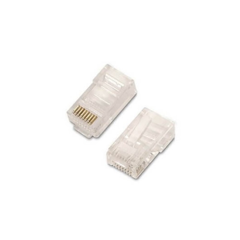 AISENS CONNECTOR RJ45 CAT 5 (BAG OF 10 UNITS) 8 THREADS / AWG24 A138-0290