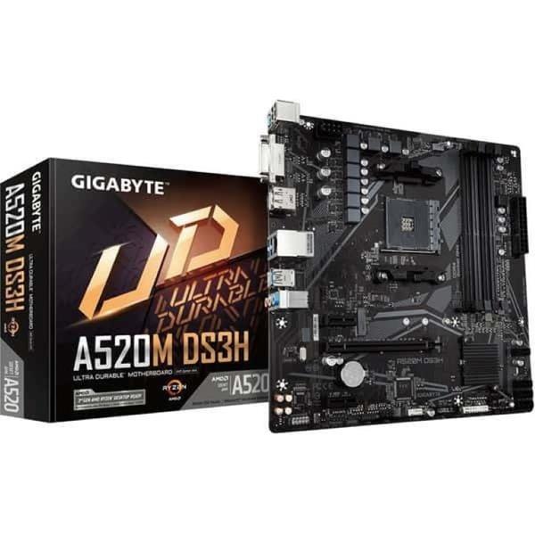 GIGABYTE  AM4 A520M DS3H V2