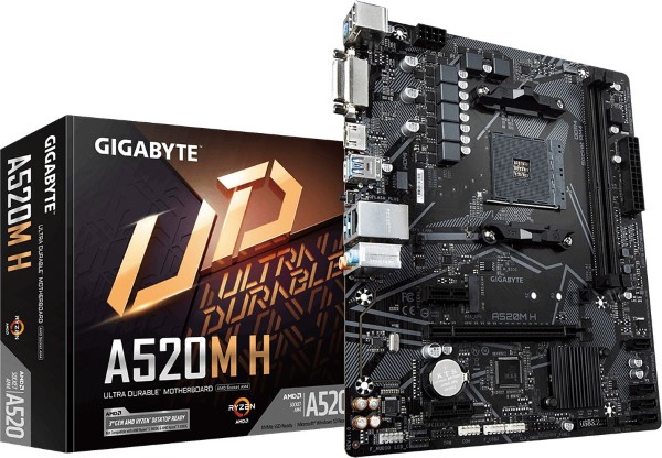GIGABYTE A520M H A520