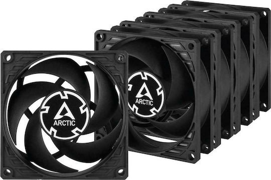 Arctic P8 PWM PST Case Fan 80mm  5pcs