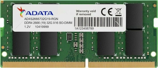 Adata Premier SO-DIMM 32 GB DDR4-3200  INTEL XMP