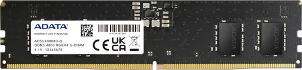 ADATA DDR5 8GB 4800-40 PREMIER TRAY SINGLE TRAY