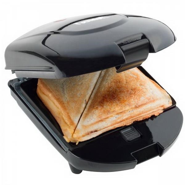 Bestron compact sandwich maker ADM2003Z black