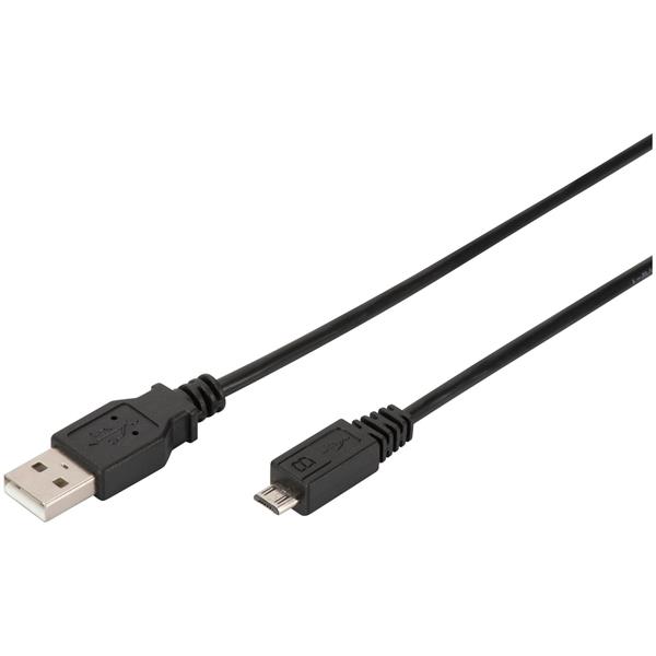 DIGITUS MICRO USB CONNECT. CABLE USB 2.0 COMPATIBLE 1.8 M