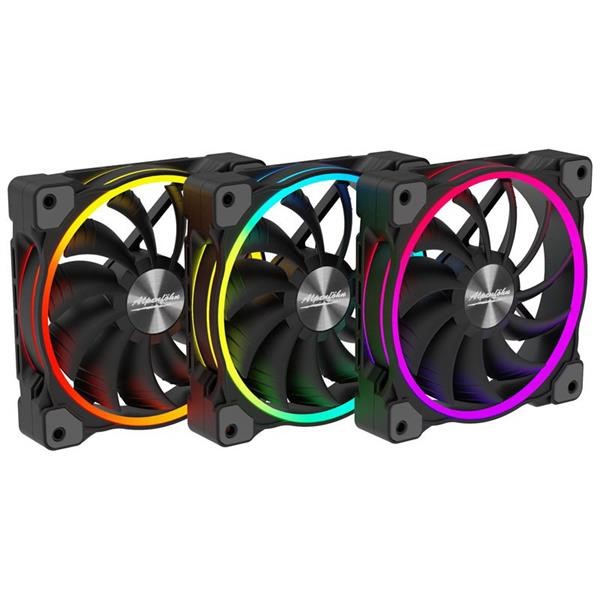ALPENFOHN  WING BOOST 3 3ER HS 120X120X25 ARGB // HIGHD