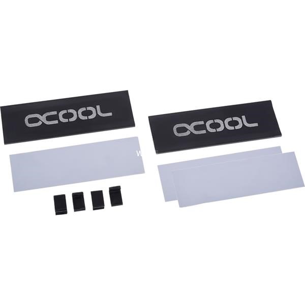 ALPHACOOL HDX - M.2 SSD M01 - 80MM, BLACK COOLING