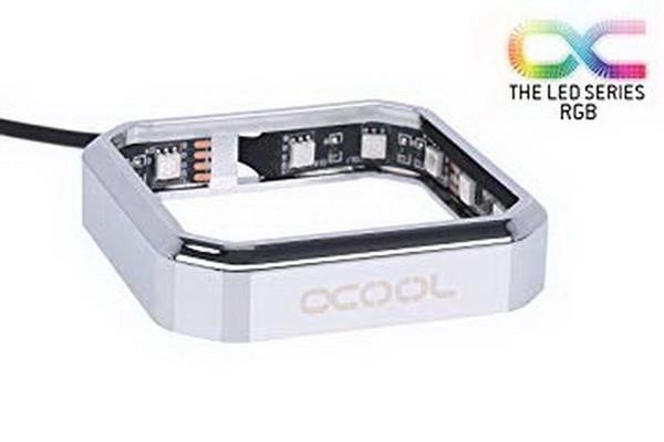 ALPHACOOL AURORA XPX RGB FRAME - CHROME