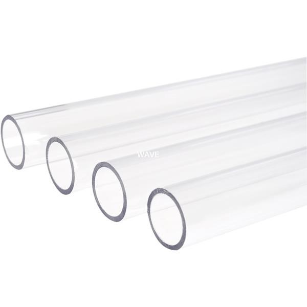ALPHACOOL EISROHR 16 / 13MM PETG HARDTUBE 60CM, HOSE FOR COOLING WATER SYSTEMS HARDTUBE  PETG PIPES  PETG TRANSPARENT, 4ER SET