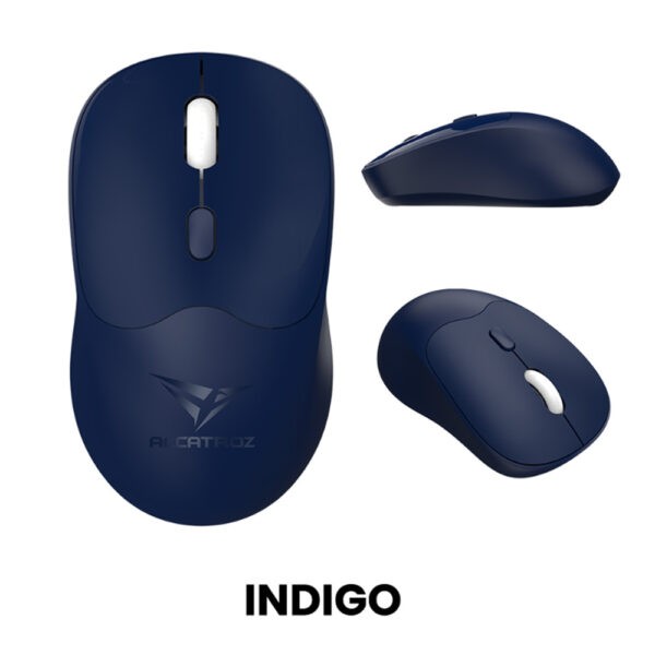 ALCATROZ SILENT BT5.4 WIRELESS MOUSE AIRMOUSE DUO 6R INDIGO