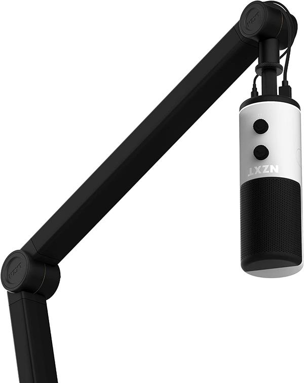 NZXT MICROPHONE BOOM ARM – UNIVERSAL MIC SUPPORT – CABLE MANAGEMENT