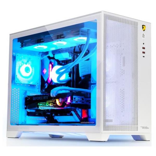 ARMAGGEDDON GAMING PC CASE TEARAXX APEX 13 AIR WHITE