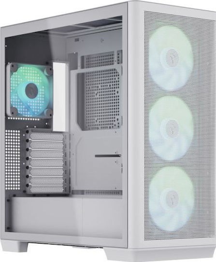 APNX C1 Gaming Midi Tower RGB WHITE