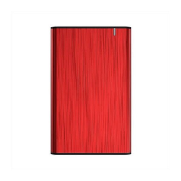 AISENS EXTERNAL BOX 2.5 USB3.1 SATA NETWORK ALUMINUM USB 3.0 / USB 3.1 / 5 GBPS / 3GBPS / SUPERFAST 6GBPS LINK SPEED ??/ SUPPORTS HD 9.5 MM ASE-2525RED