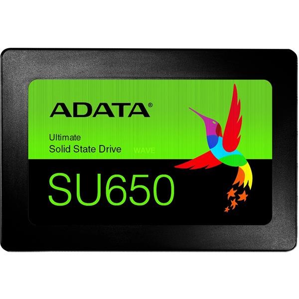 ADATA ULTIMATE SU650 960 GB SOLID STATE DRIVE  BLACK, SATA 6 GB / S, 2.5 "