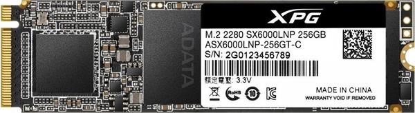 ADATA   SSD 256GB XPG SX6000LITE M.2 PCIE M.2 2280