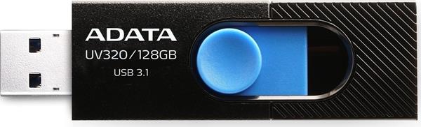 ADATA UV320 128 GB, USB FLASH DRIVE BLACK - BLUE, USB 3.1 GEN1