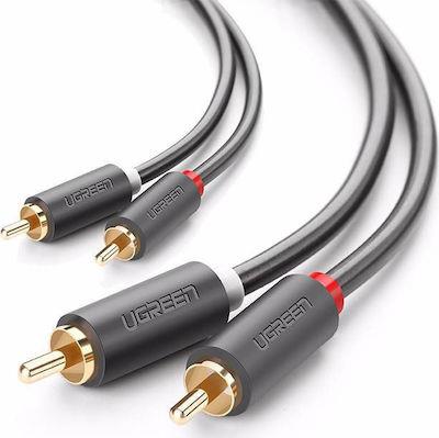 Ugreen Cable Audio 2Xrca M-M 1M Av104 30747