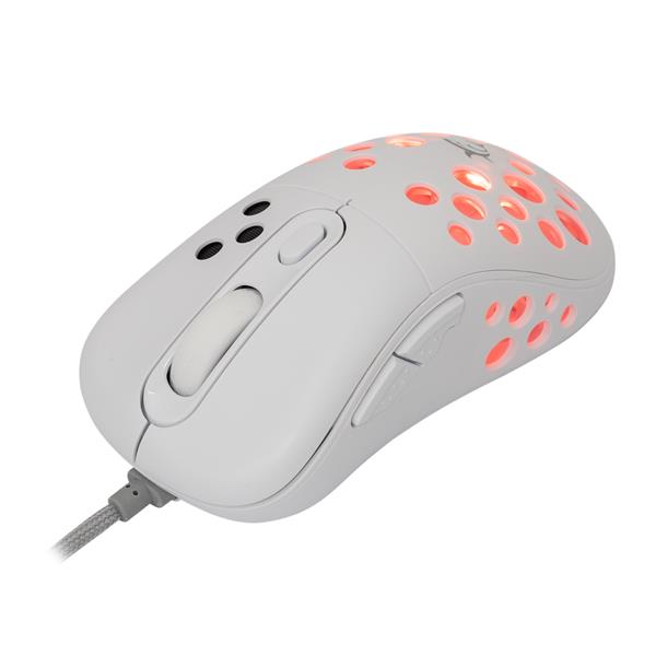 WHITE SHARK 6D GAMING MOUSE DPI 12800 GM-5013 WHITE