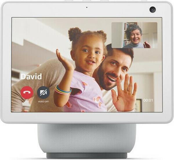 AMAZON ECHO SHOW 10 WHITE SMART HOME HUB WITH SCREEN