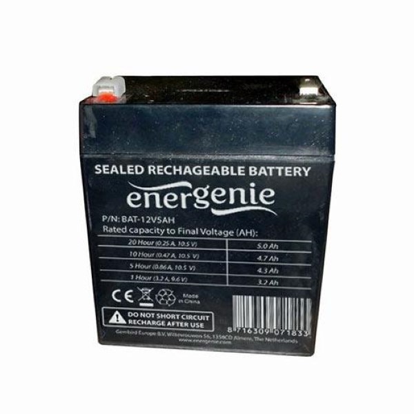 ENERGENIE LEAD BATTERY FOR UPS 12V 5 AH