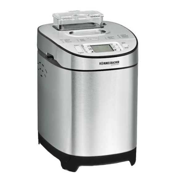 Rommelsbacher bread machine BA 550 stainless steel  black