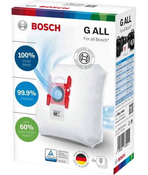 Bosch vacuum cleaner bag 4  type GALL 4 pieces