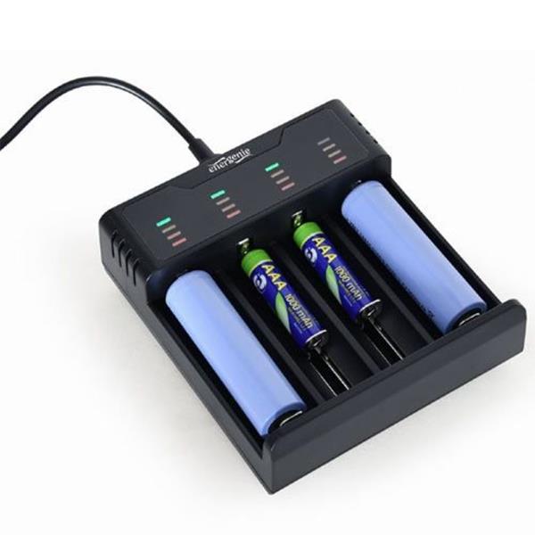 ENERGENIE NI-MH - LI-ION FAST BATTERY CHARGER BLACK