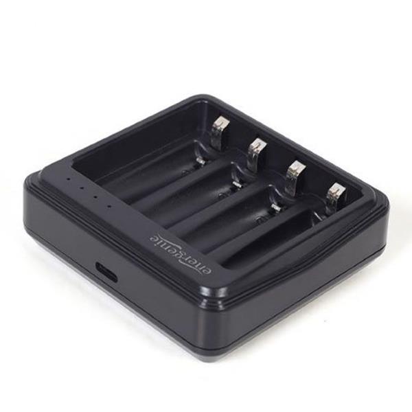 ENERGENIE USB BATTERY CHARGER FOR AA-AAA BATTERIES BLACK