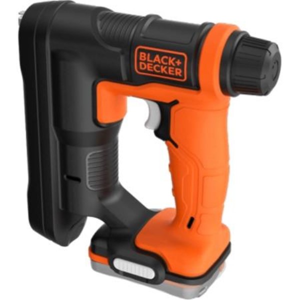 BLACK - DECKER CORDLESS STAPLER  -NAGLER BDCT12N, 12V ORANGE  BLACK, WITHOUT BATTERY AND CHARGER