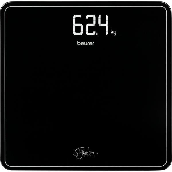 BEURER GS 400 BLACK GLASS SCALES SIGNATURE XXL 200KG