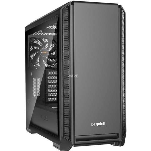 BE QUIET! SILENT BASE 601 WINDOW BLACK, TOWER CASE BLACK, TEMPERED GLASS