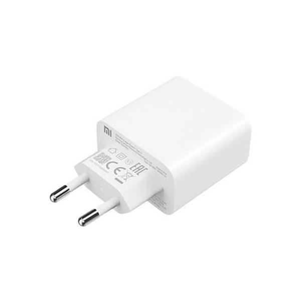 XIAOMI USB CHARGER   MI 33W 1XUSB  A  1XTYPE-C WHITE