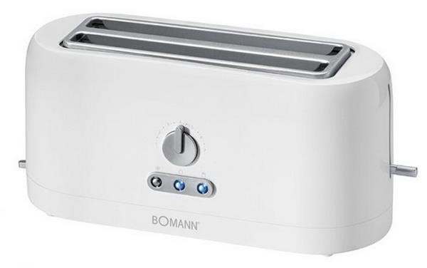 Bomann TA 245 CB, toaster White