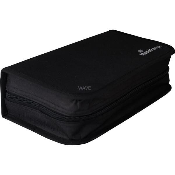 MEDIARANGE CD BAG 96-UP BAG CDS / DVDS BLACK, RETAIL
