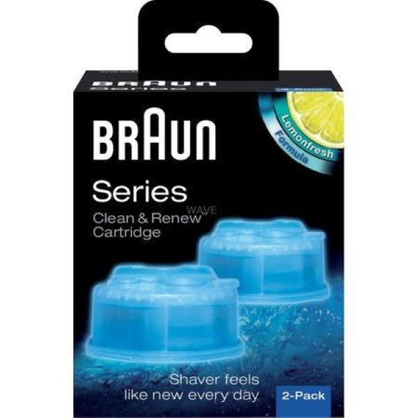 BRAUN HYGIENE CLEAN & RENEW CCR 2  2-PACK , DETERGENTS RETAIL