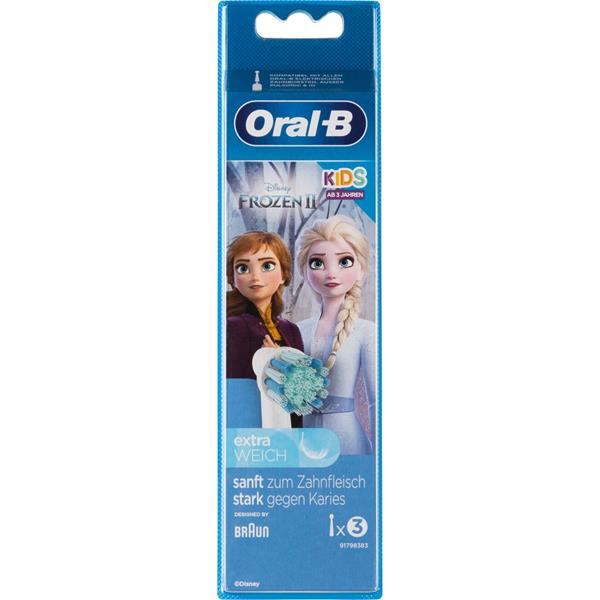 ORAL-B TOOTHBRUSH HEADS 3PCS STAGES POWER FROZEN II