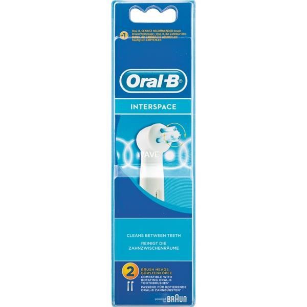 BRAUN BRUSH INTERSPACE  2 PIECES