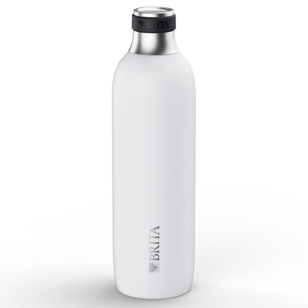 BRITA SODATRIO STAINLESS STEEL BOTTLE WHITE BIG