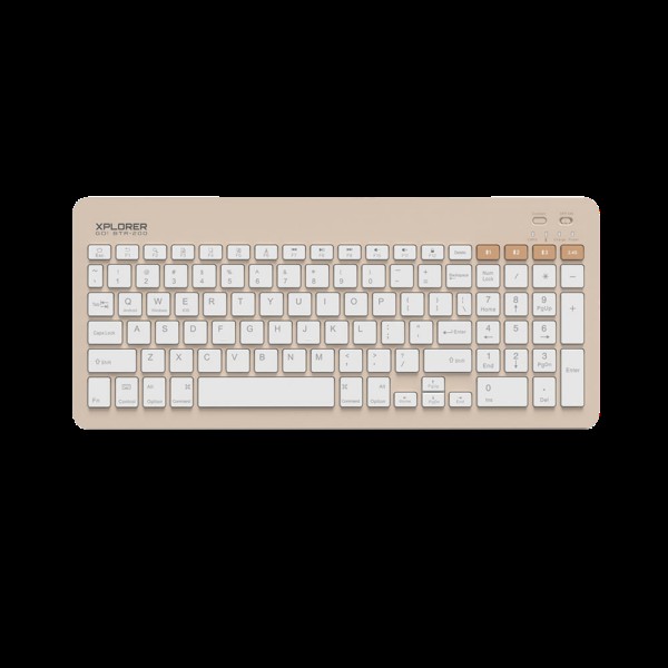 ALCATROZ WIRELESS KEYBOARD XPLORER GO  BTR 200 SAND