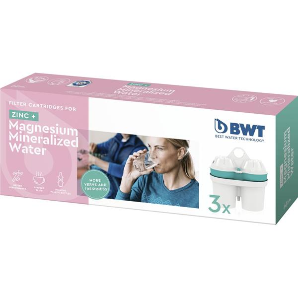 BWT 814453 3-PACK +ZINC MAGNESIUM MINERALIZED WATER
