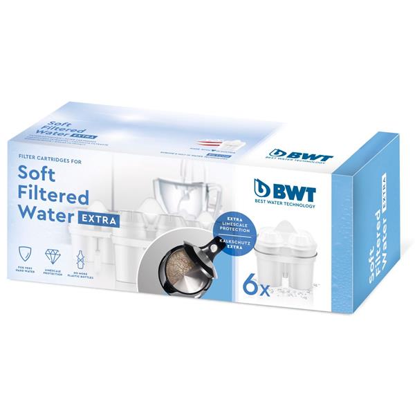 BWT 814560 6-PACK SOFT FILTERED WATER EXTRA