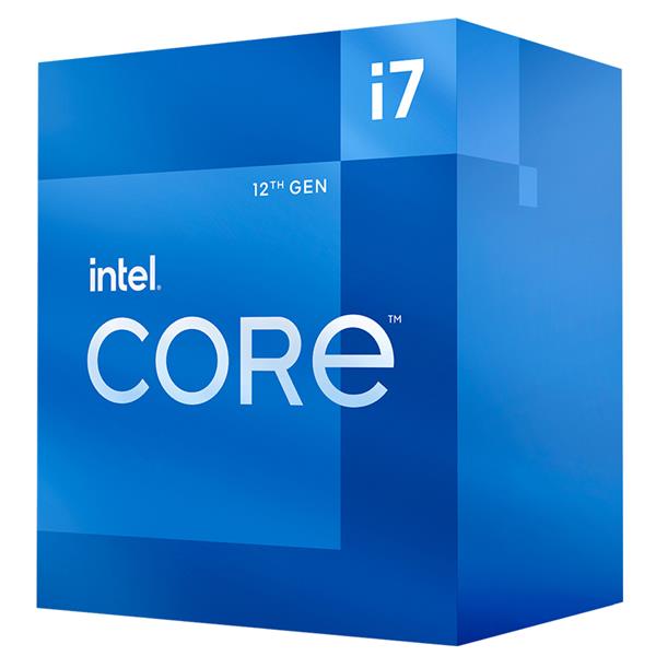 Intel Core i7-12700 2,1GHz Επεξεργαστής 12 Πυρήνων για Socket 1700 σε Κουτί με Ψύκτρα