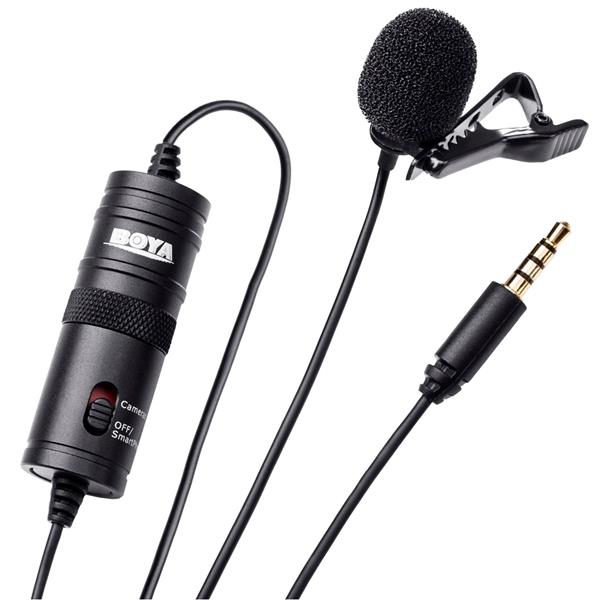 BOYA BY-M1               OMNI DIRECTIONAL LAVALIER MICROPHONE