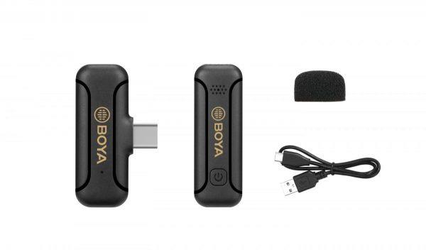 BOYA BY-WM3T2-U1 2,4GHZ MOBILE WIRELESS MIC FOR ANDROID USB-C